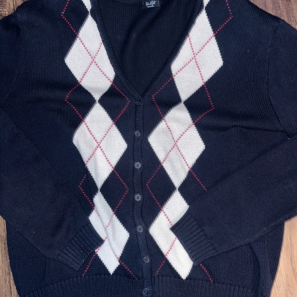 brandy melville button up sweater